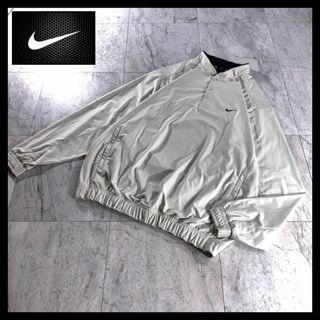 ナイキ(NIKE)の00s NIKE テック ナイロン プルオーバー ピステ スナップ y2k XL(ナイロンジャケット)