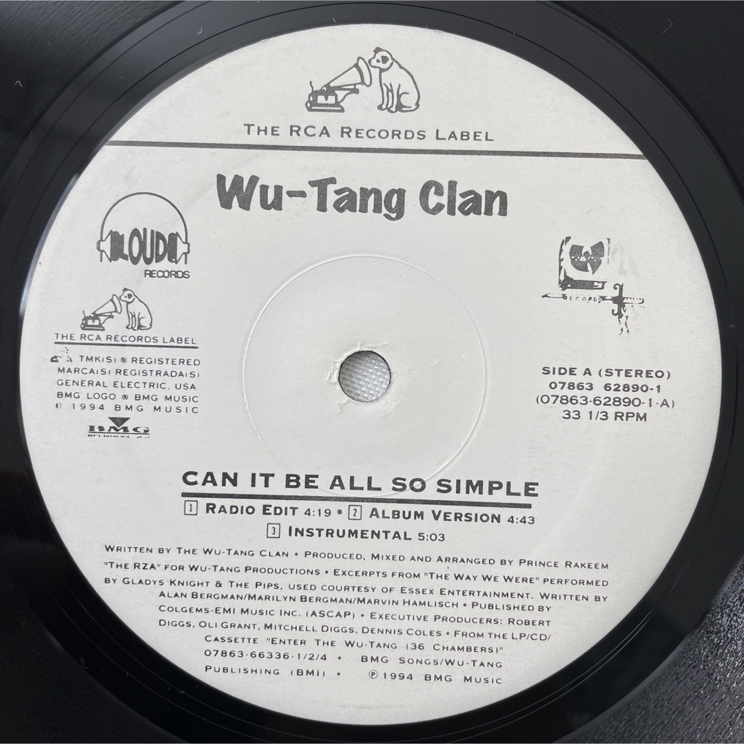 Wu-Tang Clan / Can It Be All So Simple エンタメ/ホビーのCD(ヒップホップ/ラップ)の商品写真