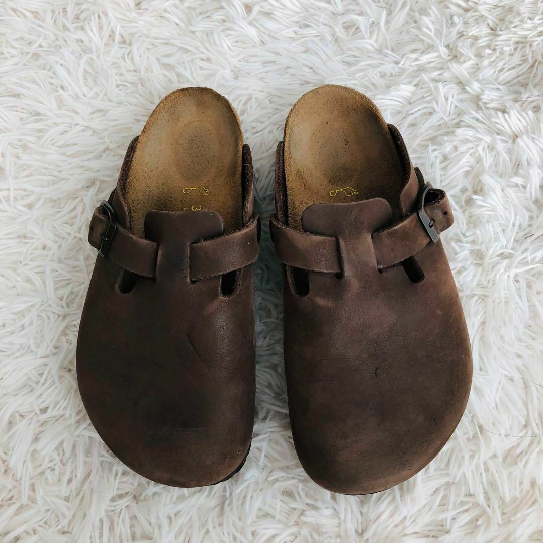 BIRKENSTOCK(ビルケンシュトック)のBIRKENSTOCKビルケンシュトックボストンレザーダークブラウン35 レディースの靴/シューズ(サンダル)の商品写真