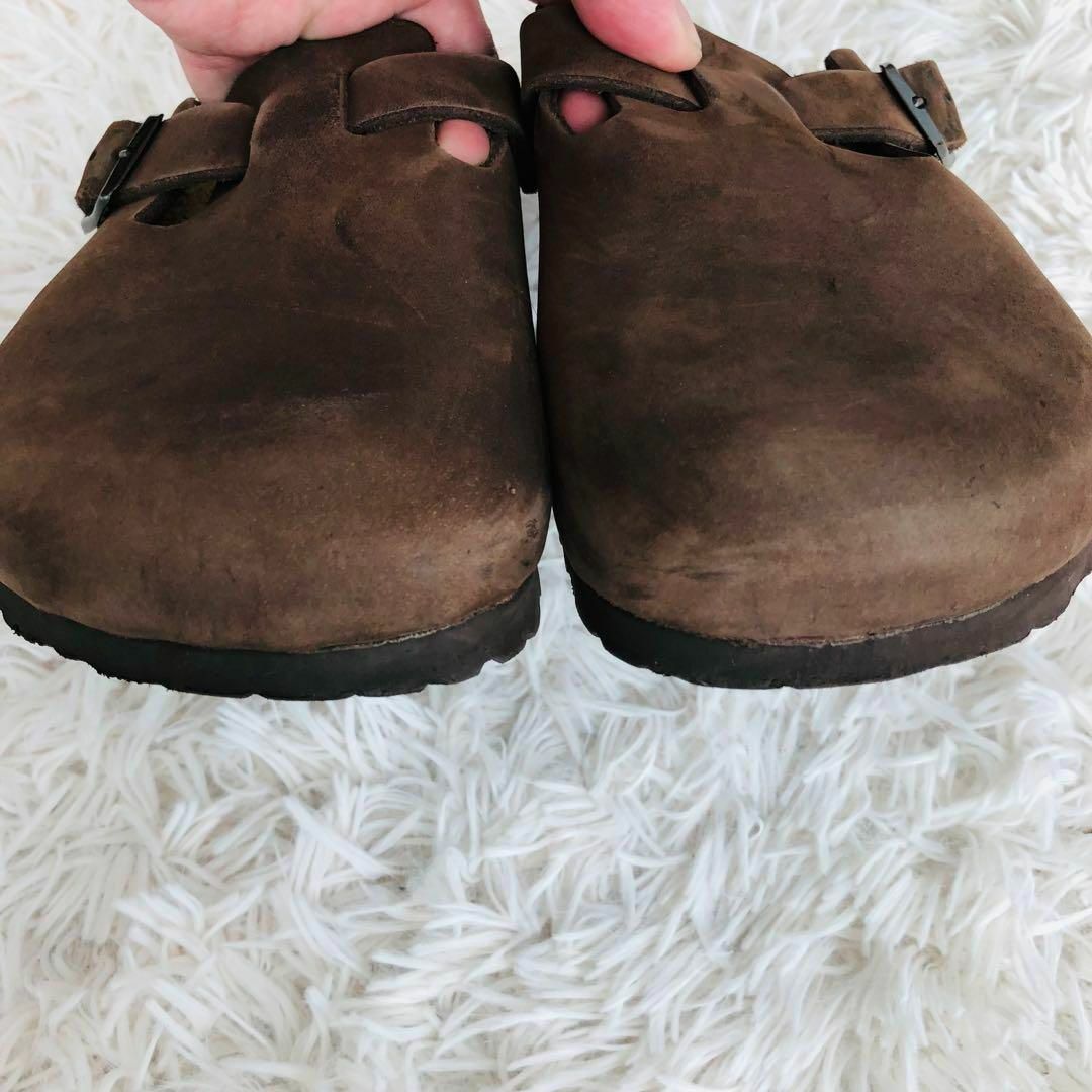 BIRKENSTOCK(ビルケンシュトック)のBIRKENSTOCKビルケンシュトックボストンレザーダークブラウン35 レディースの靴/シューズ(サンダル)の商品写真