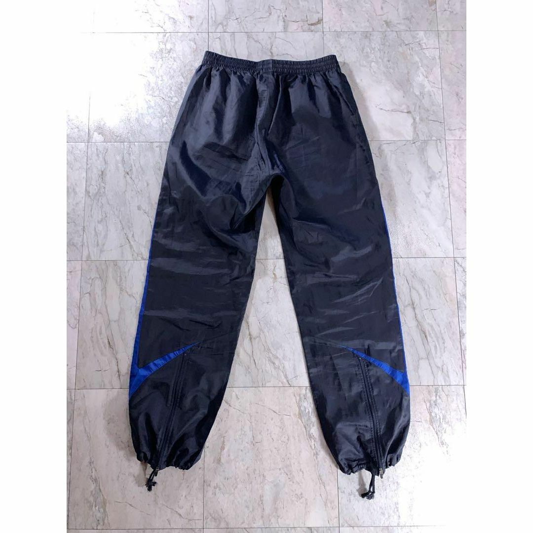adidas - 00s adidas ナイロンパンツ ネイビー ブルー ドロー adidas - 00s adidas ナイロンパンツ ネイビー ブルー ドロー