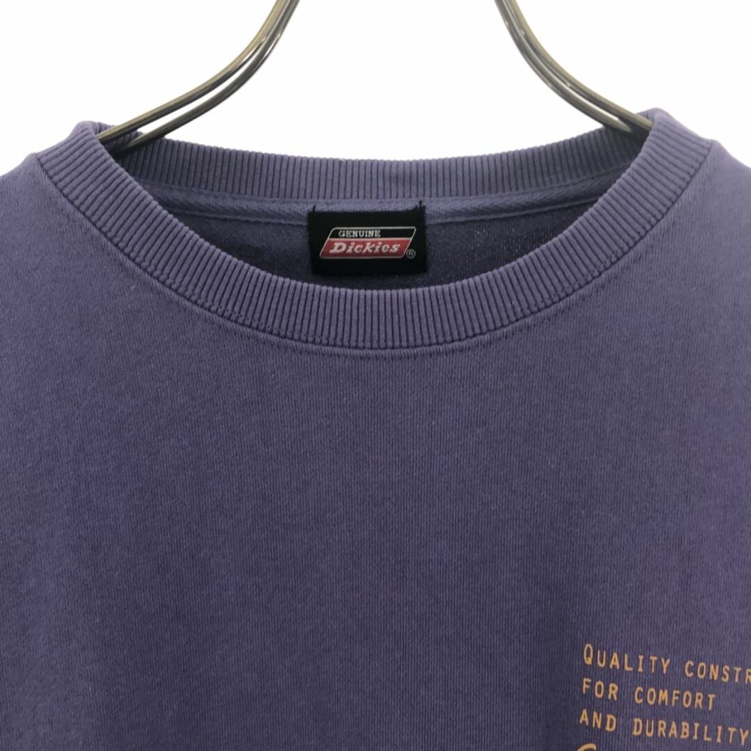 Dickies(ディッキーズ)のディッキーズ ロゴプリント 長袖 スウェット トレーナー M パープル Dickies レディース 古着 【240323】 レディースのトップス(トレーナー/スウェット)の商品写真