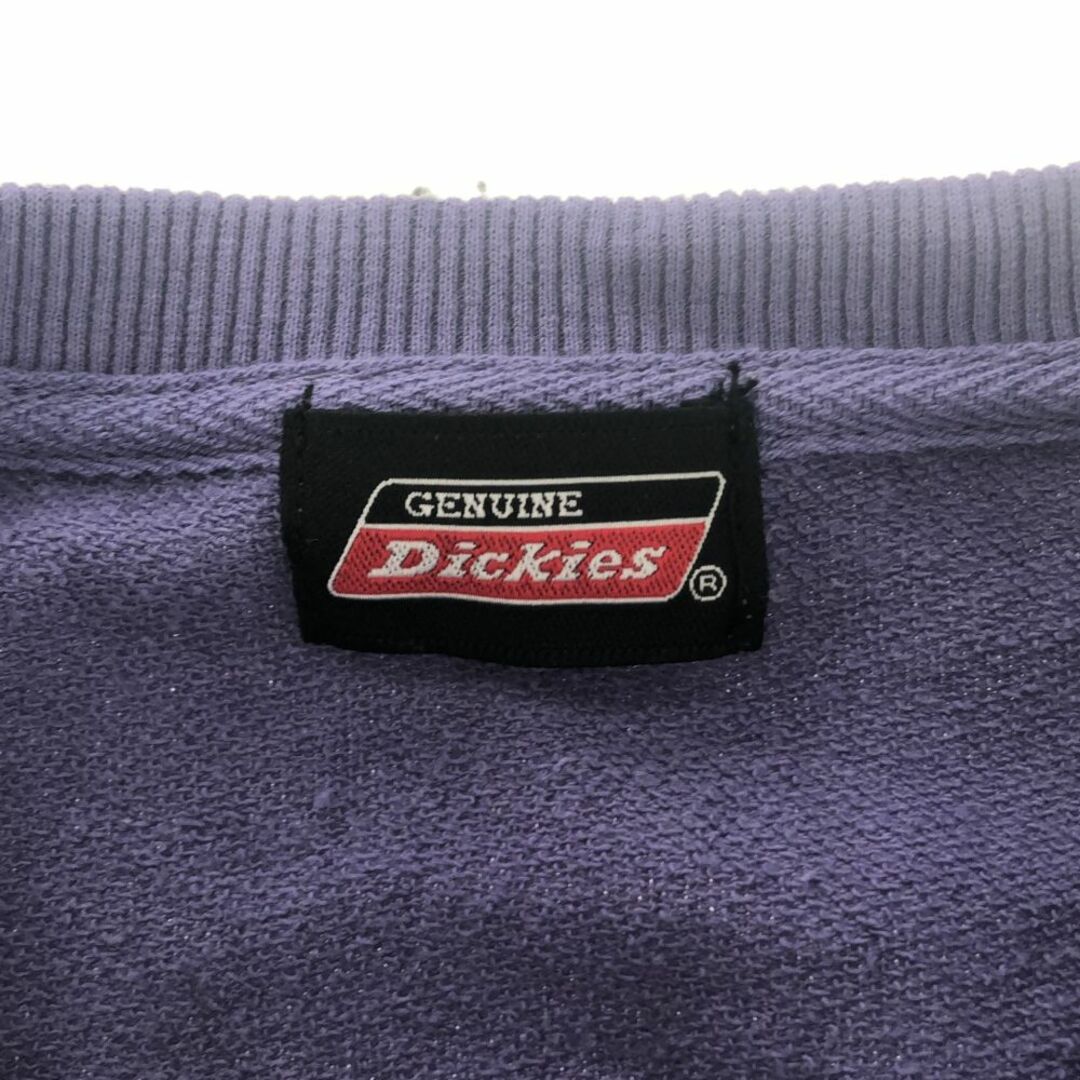 Dickies(ディッキーズ)のディッキーズ ロゴプリント 長袖 スウェット トレーナー M パープル Dickies レディース 古着 【240323】 レディースのトップス(トレーナー/スウェット)の商品写真