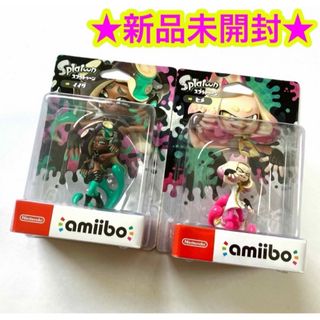 【新品】スプラトゥーン amiibo ヒメ イイダ 2点セット(ゲームキャラクター)