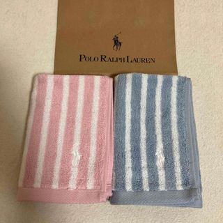 ラルフローレン(Ralph Lauren)のラルフローレン☆ウォッシュタオル2枚セット(タオル/バス用品)