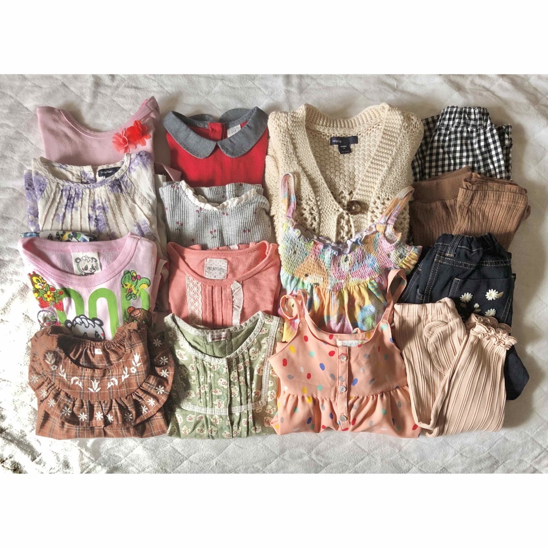 Branshes(ブランシェス)の90 女の子　まとめ売り① キッズ/ベビー/マタニティのキッズ服女の子用(90cm~)(Tシャツ/カットソー)の商品写真