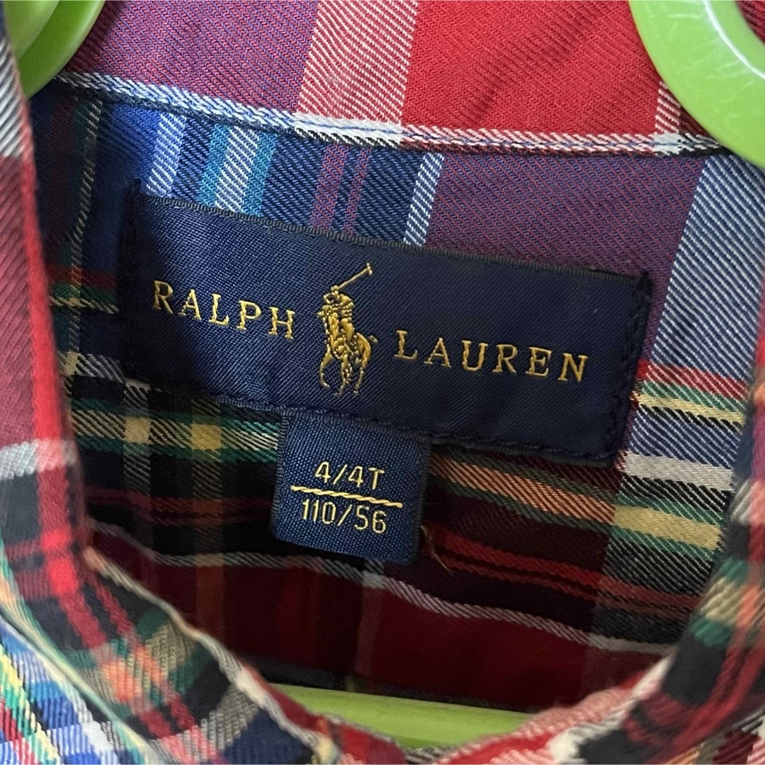 Ralph Lauren(ラルフローレン)のラルフローレン シャツ 110センチ キッズ/ベビー/マタニティのキッズ服男の子用(90cm~)(ドレス/フォーマル)の商品写真