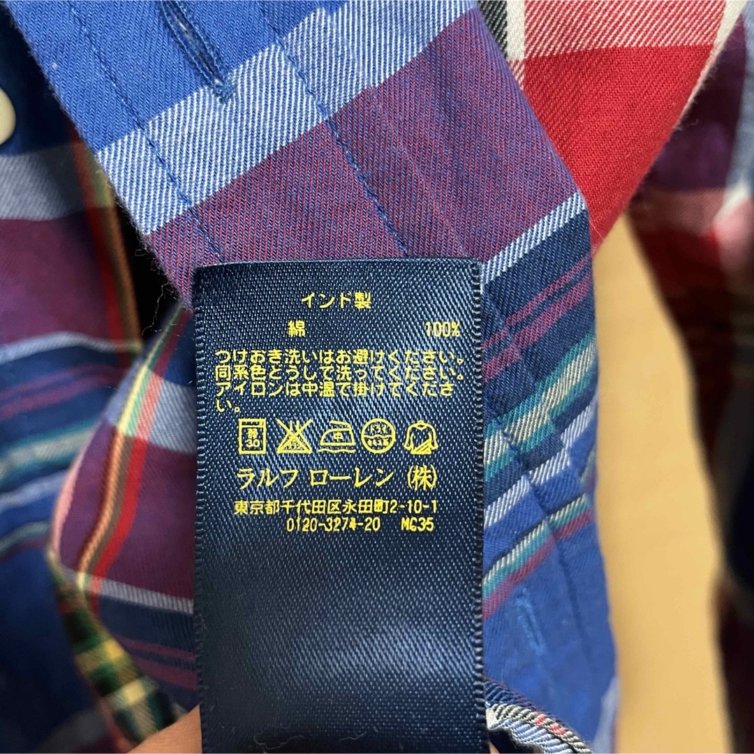 Ralph Lauren(ラルフローレン)のラルフローレン シャツ 110センチ キッズ/ベビー/マタニティのキッズ服男の子用(90cm~)(ドレス/フォーマル)の商品写真