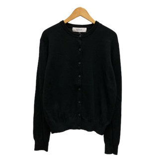ルシェルブルー(LE CIEL BLEU)のルシェルブルー カーディガン セーター 綿 無地 長袖 36 黒 レディース(カーディガン)