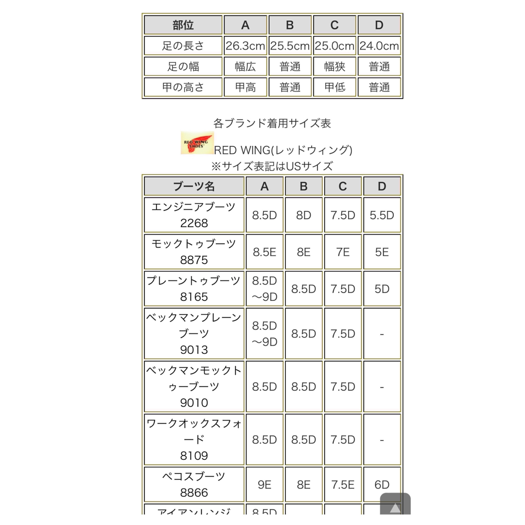 REDWING(レッドウィング)の【安心品質0291】廃盤レッドウイング7.5EE8165REDWING送料無料 メンズの靴/シューズ(ブーツ)の商品写真