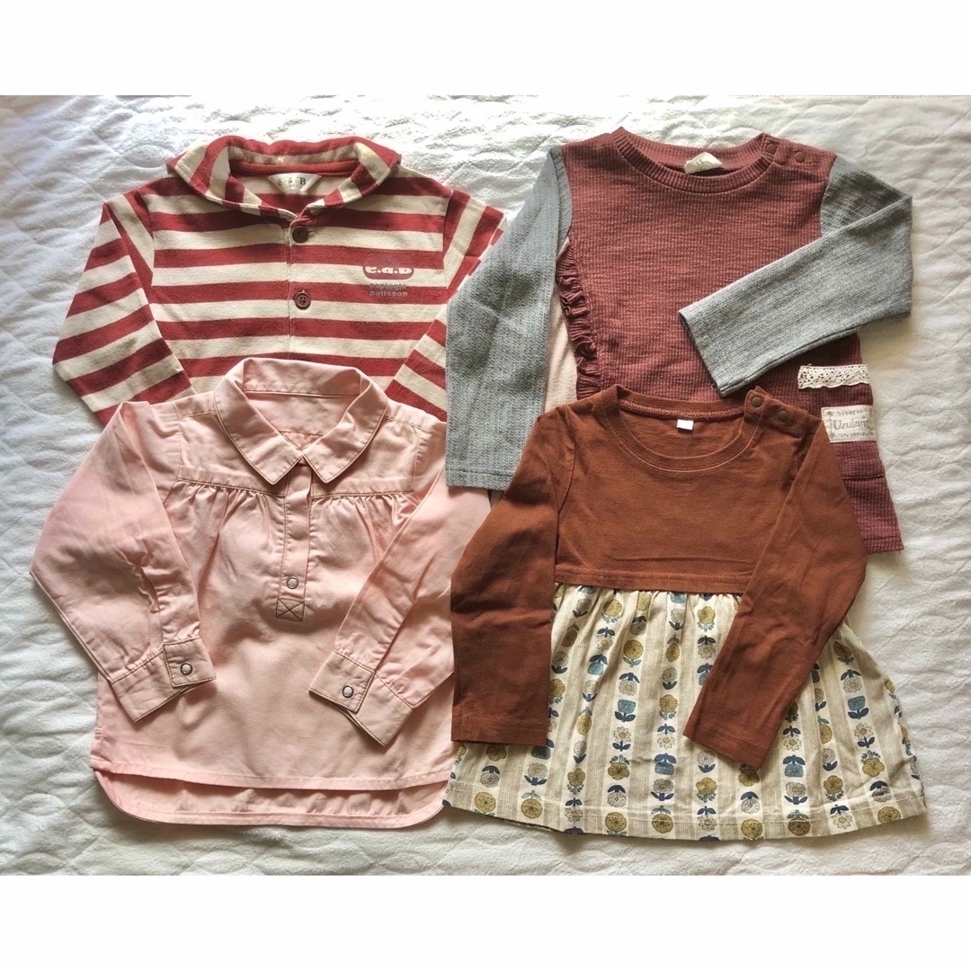 Branshes(ブランシェス)の90  女の子　まとめ売り② キッズ/ベビー/マタニティのキッズ服女の子用(90cm~)(Tシャツ/カットソー)の商品写真