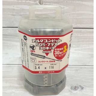 ミヤナガ デルタSDS 3.4×116 3.5×116 33本入 2セット(工具)