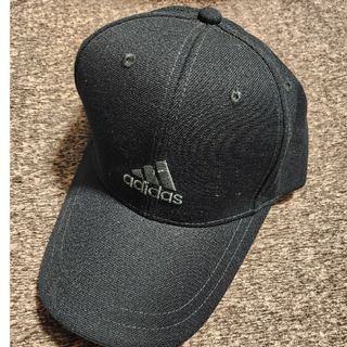 アディダス(adidas)の新品 adidas キャップ黒 フリー 男女兼用(キャップ)