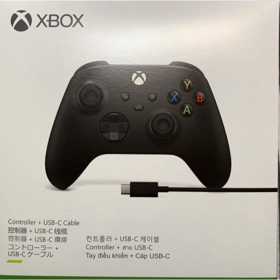 Xbox(エックスボックス)のXbox ワイヤレス コントローラー USB-C カーボンブラック 新品未使用品 エンタメ/ホビーのゲームソフト/ゲーム機本体(その他)の商品写真