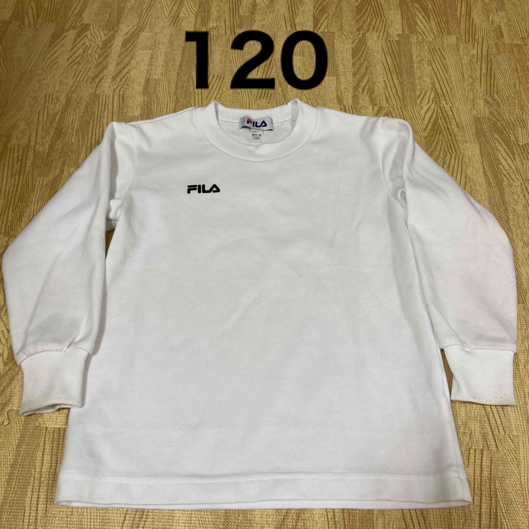 FILA(フィラ)のFILA 長袖　120 体操服　体育着 キッズ/ベビー/マタニティのキッズ/ベビー/マタニティ その他(その他)の商品写真