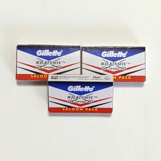 両刃カミソリ替刃 《Gillette Wilkinson Sword》 30枚(カミソリ)