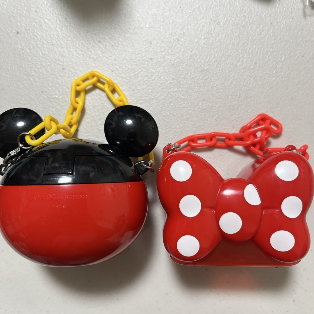 Disney(ディズニー)のミニー　ミッキー　スナックケース エンタメ/ホビーのおもちゃ/ぬいぐるみ(キャラクターグッズ)の商品写真