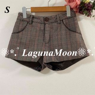 LagunaMoon - LagunaMoon ラグナムーン チェック柄ショートパンツ