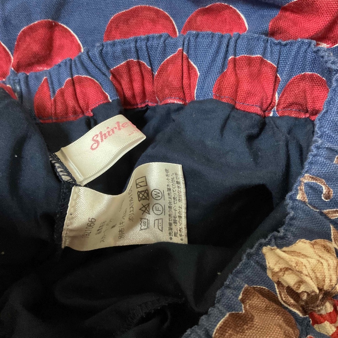 Shirley Temple(シャーリーテンプル)のシャーリーテンプル　チェリーチョコキュロット　120 キッズ/ベビー/マタニティのキッズ服女の子用(90cm~)(スカート)の商品写真