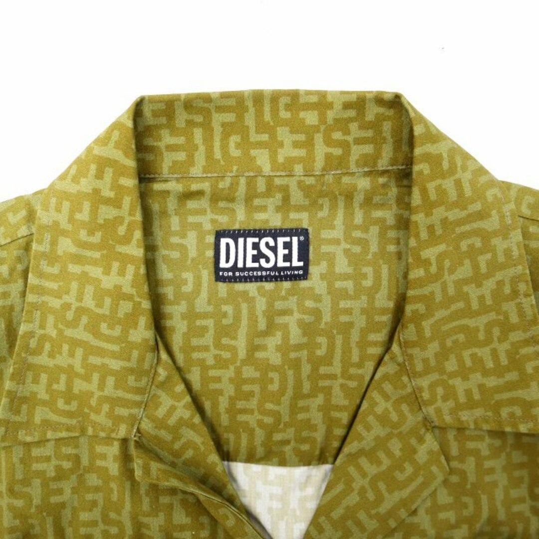 DIESEL(ディーゼル)のディーゼル S-MAC-MON 総柄 半袖 オープンカラー シャツ 50(L) メンズのトップス(シャツ)の商品写真