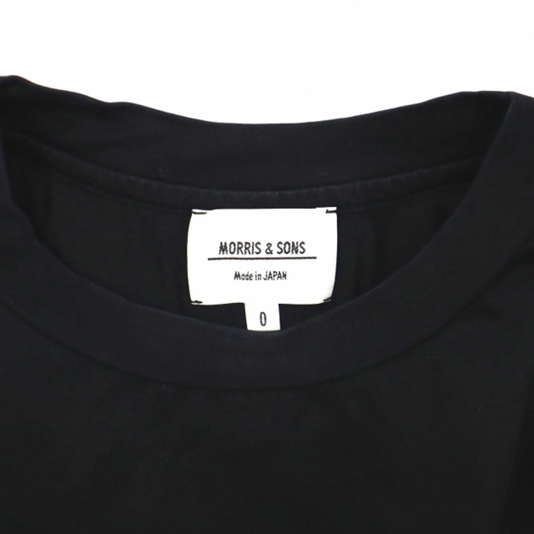 other(アザー)のMORRIS&SONS クルーネック ギャザースリーブ Tシャツ カットソー 0 レディースのトップス(Tシャツ(半袖/袖なし))の商品写真