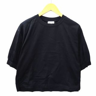 アザー(other)のMORRIS&SONS クルーネック ギャザースリーブ Tシャツ カットソー 0(Tシャツ(半袖/袖なし))