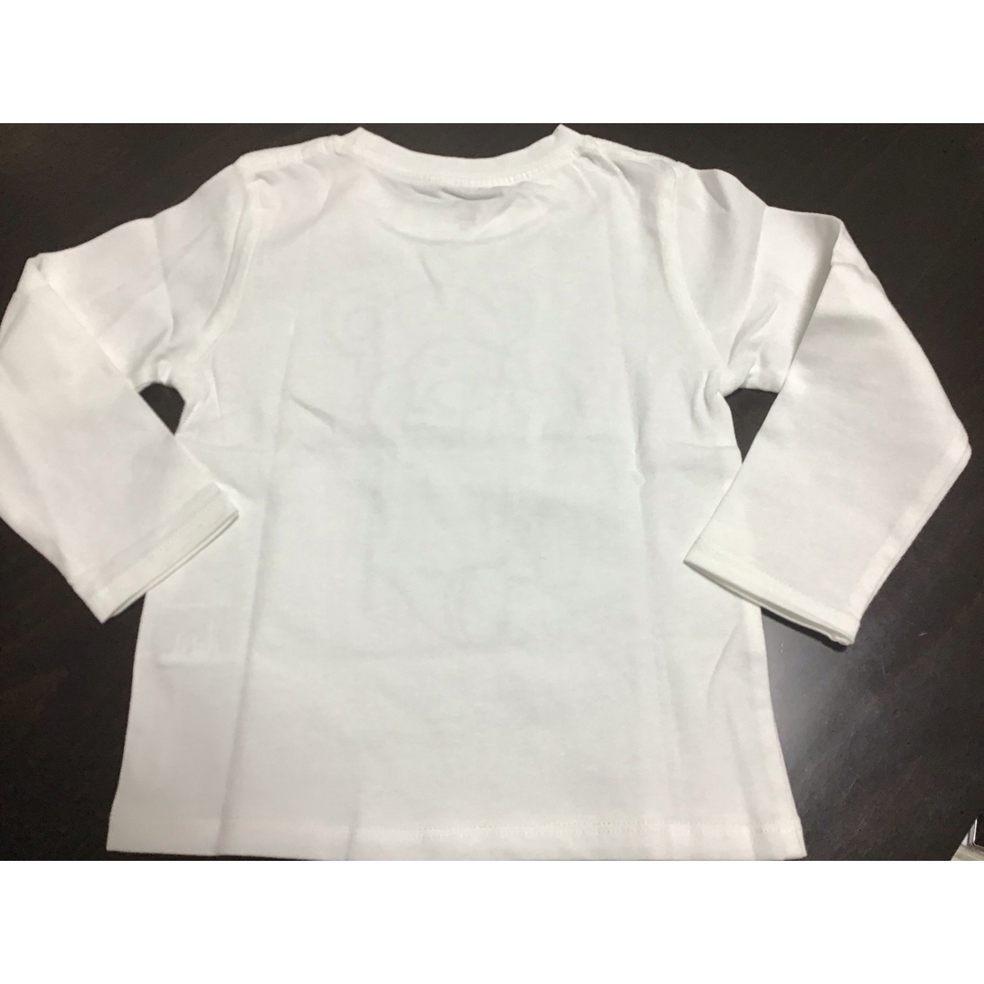 Design Tshirts Store graniph(グラニフ)のグラニフ　長袖　キッズ  ロンT  コントロールベア　110子供服 キッズ/ベビー/マタニティのキッズ服女の子用(90cm~)(Tシャツ/カットソー)の商品写真