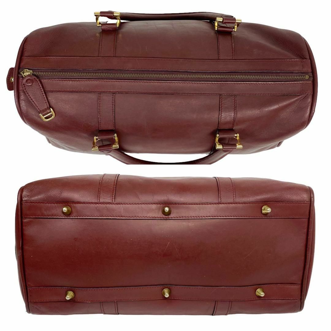 Cartier - Cartier マストライン ボストンバッグ ボルドー Cartier - Cartier マストライン ボストンバッグ ボルドー