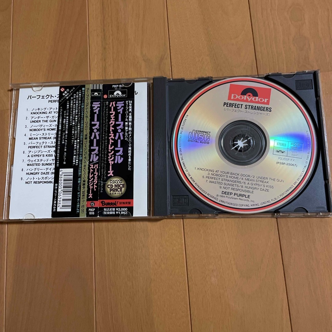 パーフェクト・ストレンジャーズ エンタメ/ホビーのCD(ポップス/ロック(洋楽))の商品写真