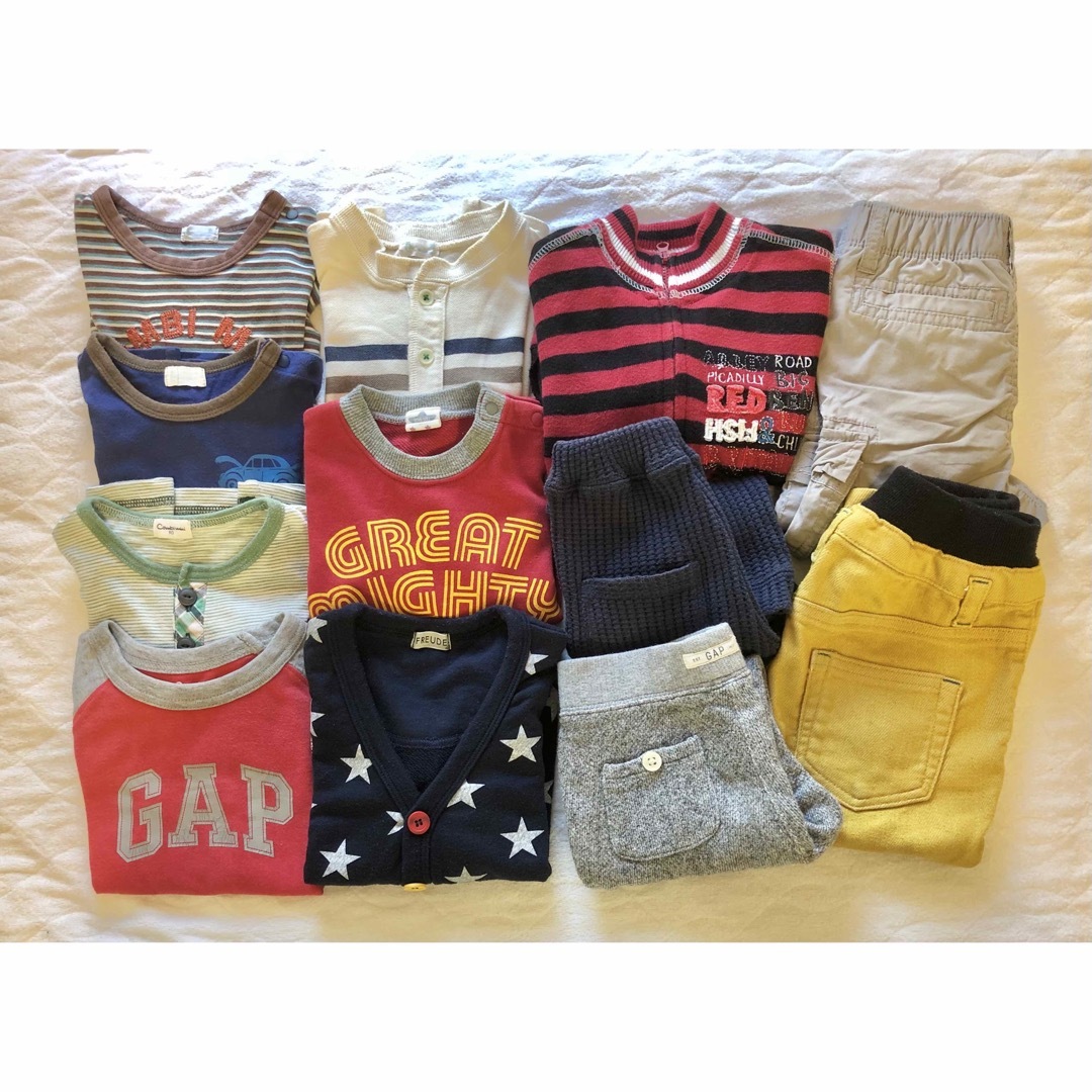 GAP(ギャップ)の90 男の子　まとめ売り② キッズ/ベビー/マタニティのキッズ服男の子用(90cm~)(Tシャツ/カットソー)の商品写真