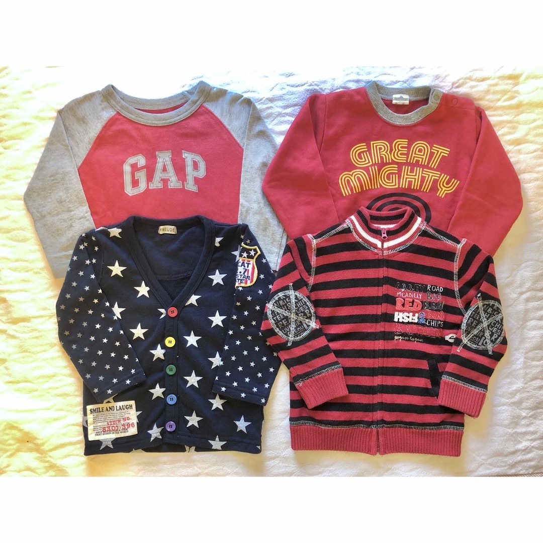 GAP(ギャップ)の90 男の子　まとめ売り② キッズ/ベビー/マタニティのキッズ服男の子用(90cm~)(Tシャツ/カットソー)の商品写真