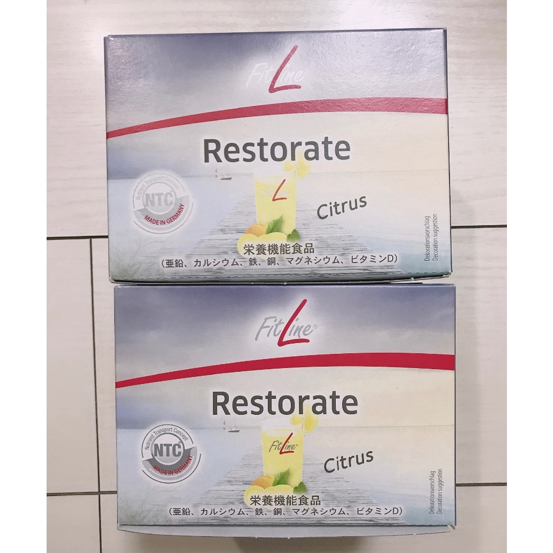 PM インターナショナル　fitline フィットライン レストレイト 2箱