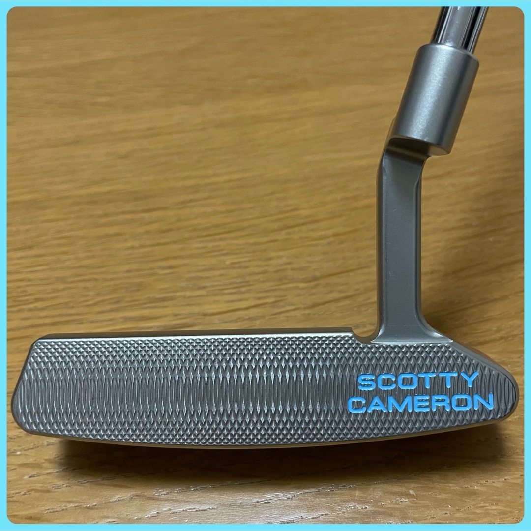 Scotty Cameron(スコッティキャメロン)の超希少カスタム良品 セレクト2014 ニューポート2 ジャンクヤードドッグ 水色 スポーツ/アウトドアのゴルフ(クラブ)の商品写真