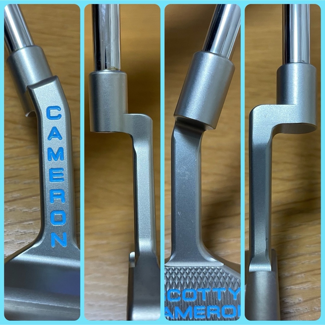 Scotty Cameron(スコッティキャメロン)の超希少カスタム良品 セレクト2014 ニューポート2 ジャンクヤードドッグ 水色 スポーツ/アウトドアのゴルフ(クラブ)の商品写真