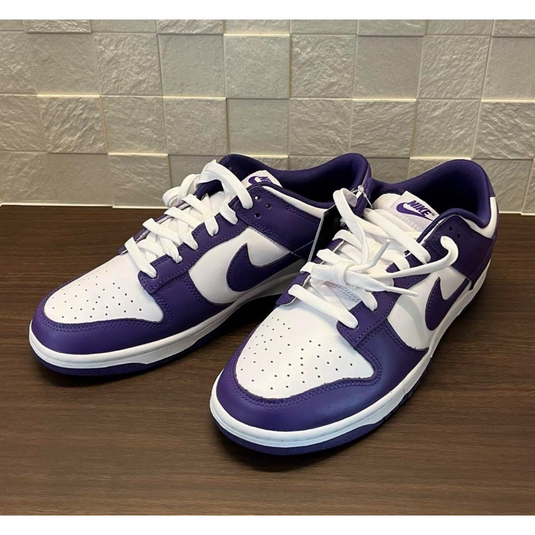 NIKE(ナイキ)のDUNK LOW RETRO コートパープル　29cm メンズの靴/シューズ(スニーカー)の商品写真