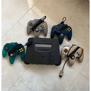 ニンテンドウ64(NINTENDO 64)のニンテンドー64 本体　ソフトセット(家庭用ゲーム機本体)