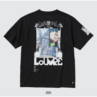 ユニクロ(UNIQLO)の【新品・未使用】ユニクロ ルーヴル美術館 UT ブラック L(Tシャツ/カットソー(半袖/袖なし))