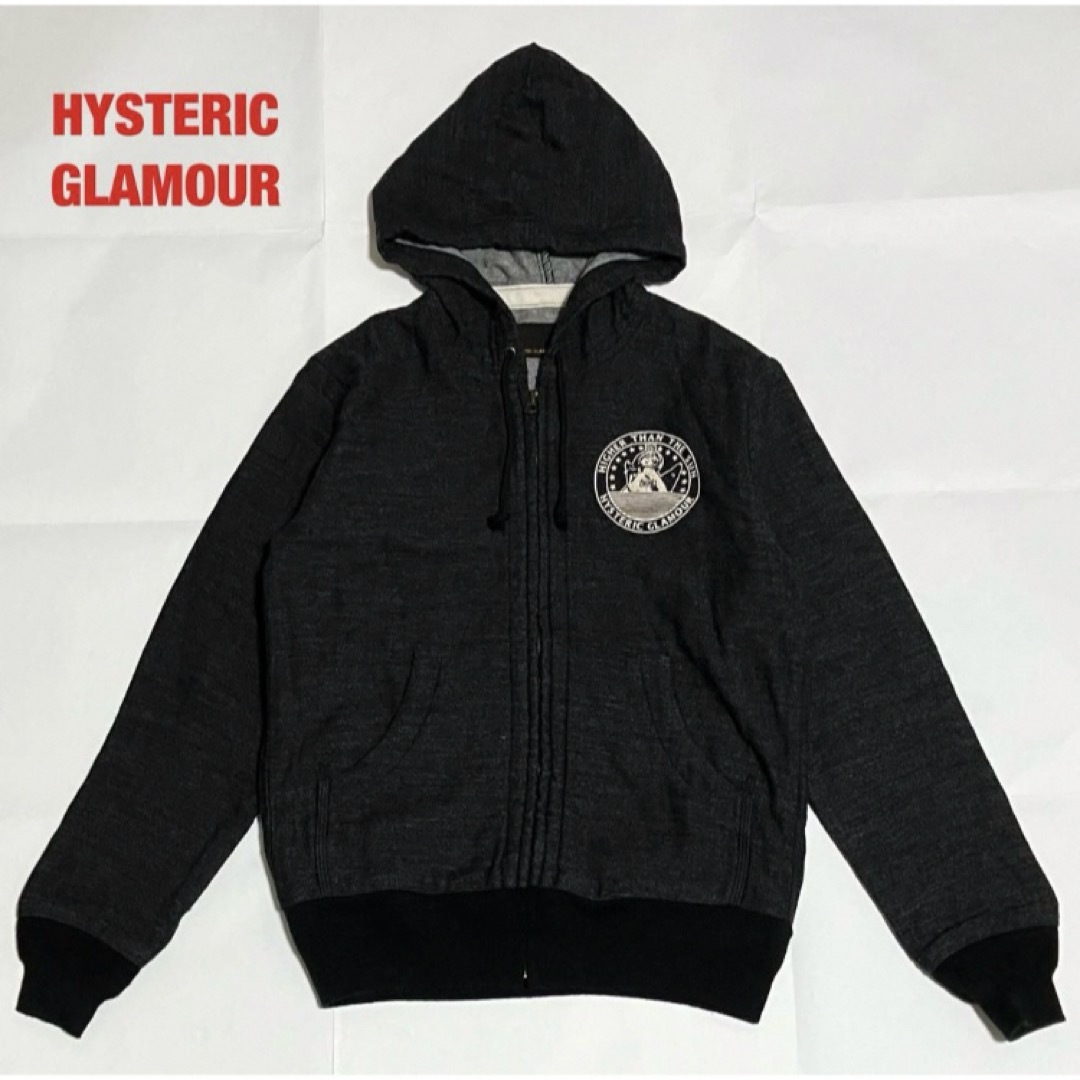 HYSTERIC GLAMOUR(ヒステリックグラマー)のHYSTERIC GLAMOUR　ヒステリックグラマー　ジップアップパーカー メンズのトップス(パーカー)の商品写真