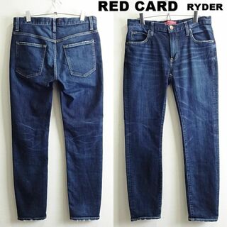 レッドカード(RED CARD)のレッドカード　Ryder　スキニーデニム　W81cm　ストレッチ　濃藍　日本製(デニム/ジーンズ)
