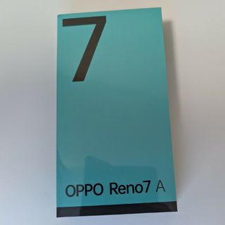 オッポ(OPPO)のOPPO RENO7 A NA スターリーブラック(スマートフォン本体)