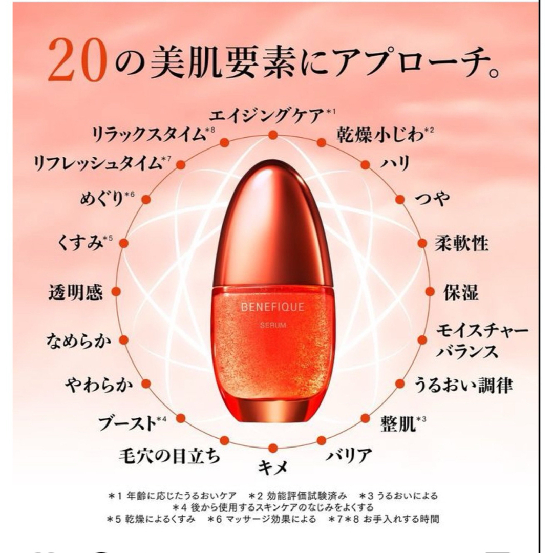 BENEFIQUE(ベネフィーク)の新品未使用 ベネフィーク セラム 50ml  レフィル コスメ/美容のスキンケア/基礎化粧品(美容液)の商品写真