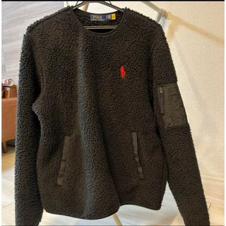 POLO RALPH LAUREN - Ralph Lauren フリースプルオーバー　BLACK