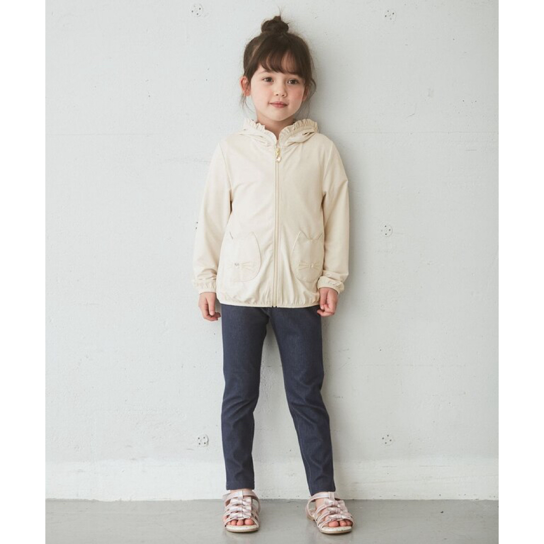 anyFAM(エニィファム)のanyfam ＵＶ加工サラサラパーカー キッズ/ベビー/マタニティのキッズ服女の子用(90cm~)(ジャケット/上着)の商品写真