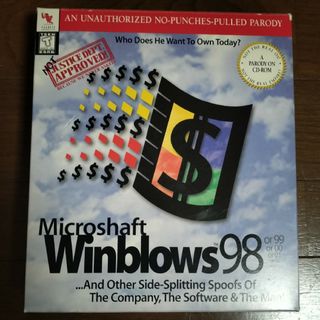 マイクロソフト(Microsoft)のPCゲーム　マイクロシャフト・ウィンブロウズ98　日本版 windows95(PCゲームソフト)