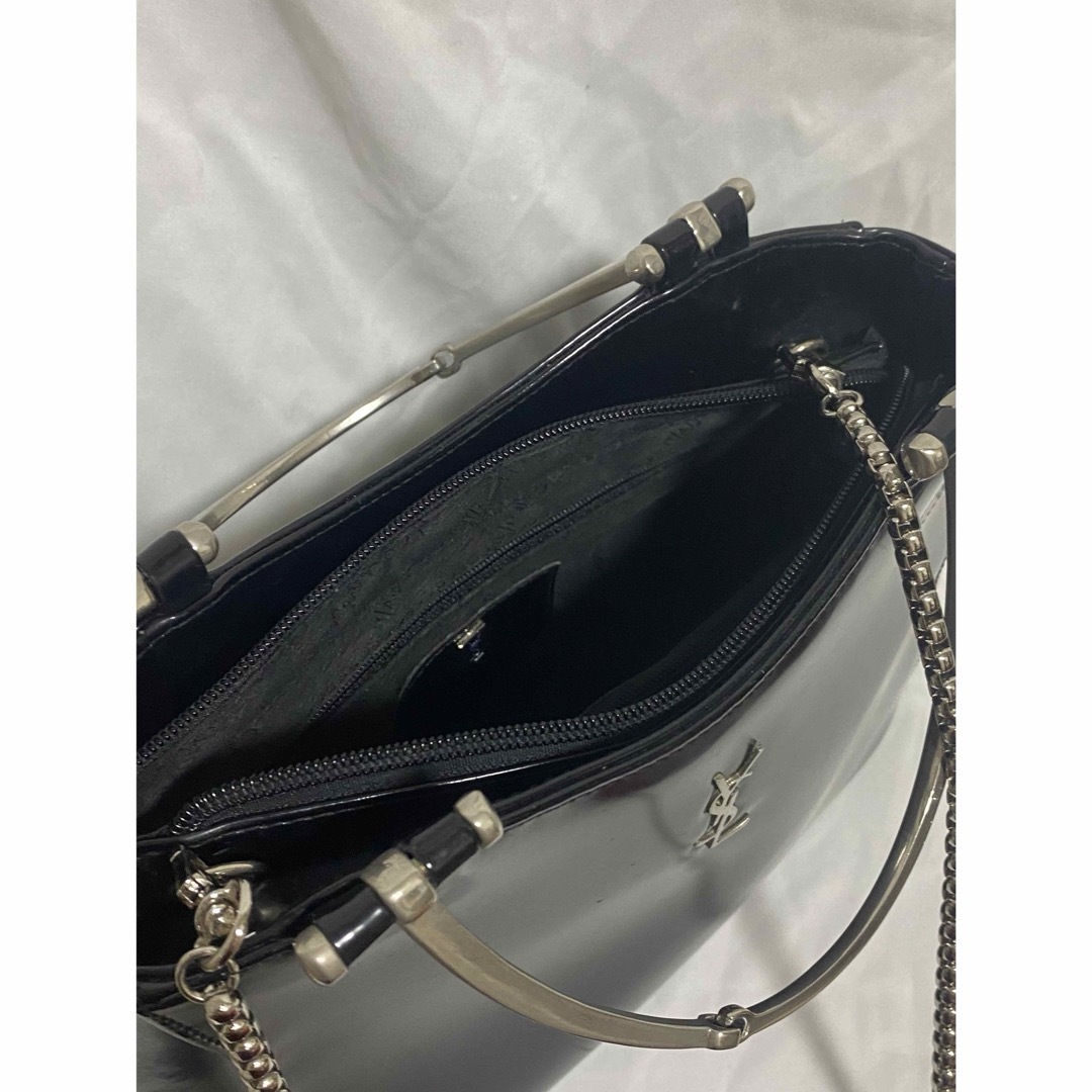 Saint Laurent(サンローラン)のYves Saint Laurent 2wayショルダーバッグブラック チェーン レディースのバッグ(ハンドバッグ)の商品写真