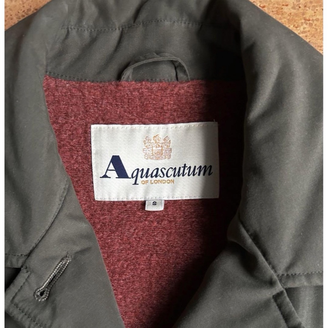 AQUA SCUTUM(アクアスキュータム)のAquascutum アクアスキュータム　コート　イタリア製 メンズのジャケット/アウター(ステンカラーコート)の商品写真