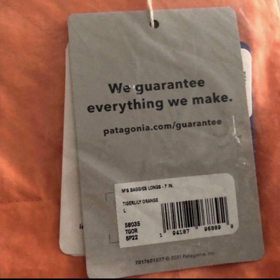 patagonia(パタゴニア)の新品‼️patagonia バギーズロング⭐️7インチ⭐️バキーズショーツ⭐️ メンズのパンツ(ショートパンツ)の商品写真