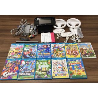 Wii U 本体　＋　ソフト11本セット(家庭用ゲーム機本体)