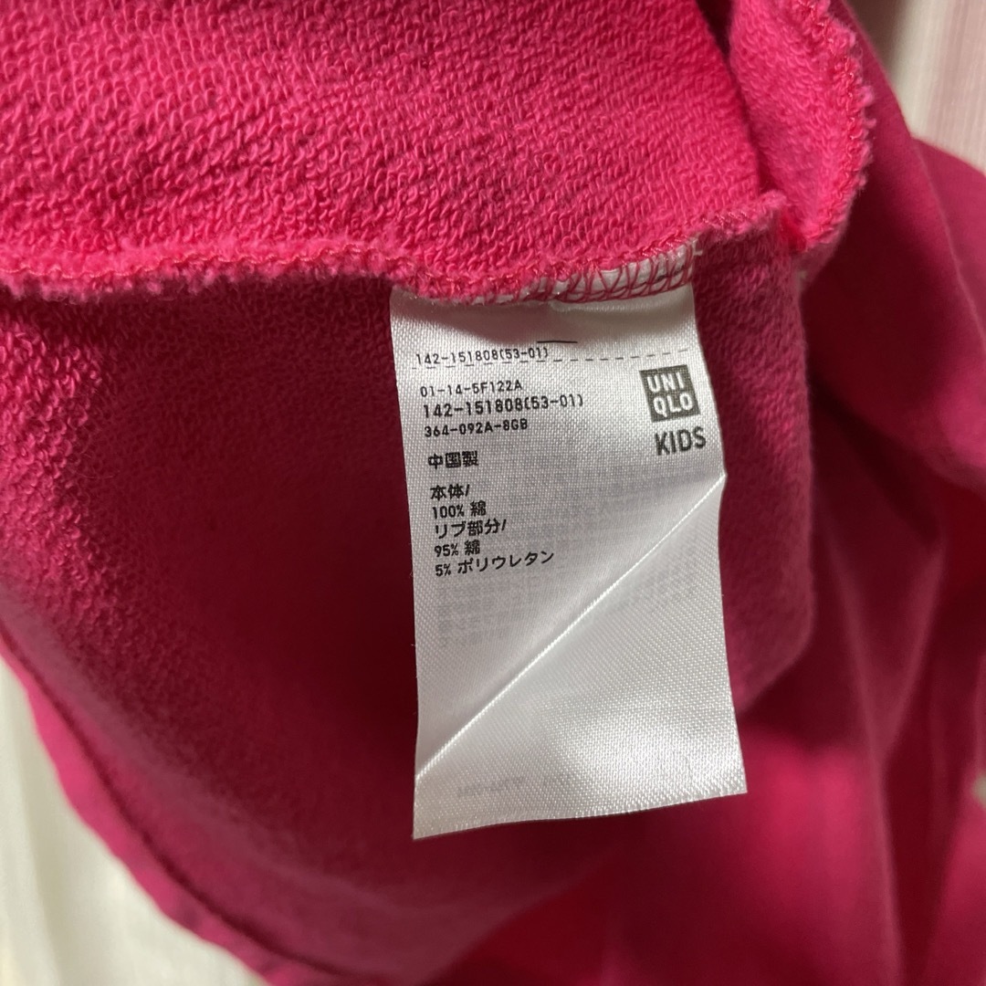 UNIQLO(ユニクロ)の【150】美品⭐︎UNIQLO キッズ/ベビー/マタニティのキッズ服女の子用(90cm~)(ワンピース)の商品写真