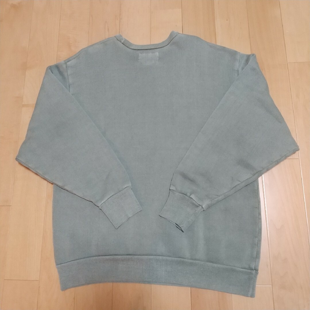 W)taps(ダブルタップス)の【極美品】wtape 19AW COLLEGE CREW NECK オリーブ S メンズのトップス(スウェット)の商品写真